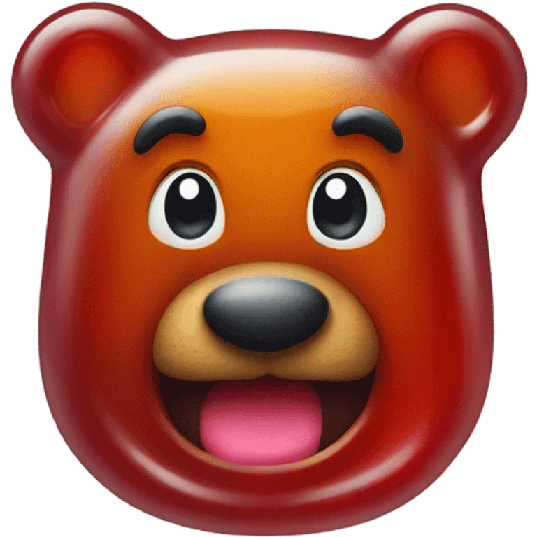 Gummy bear emoji