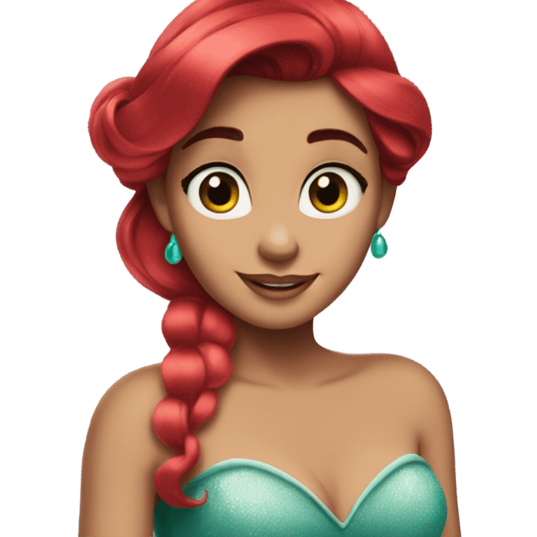 Ariel Disney princess  emoji