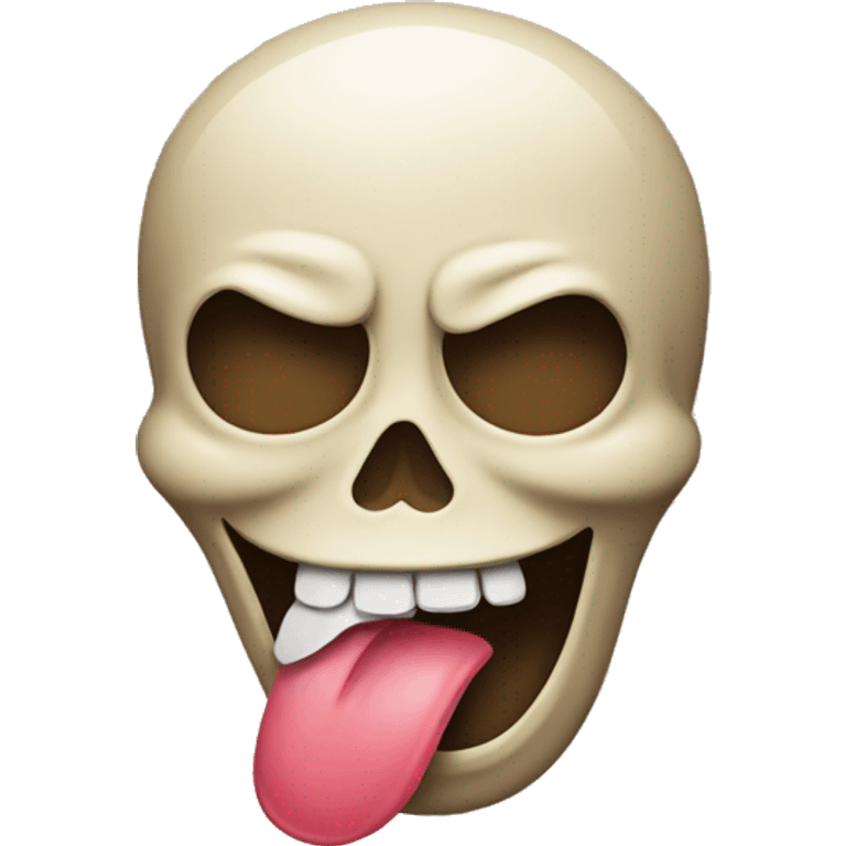 Dead emoji with a tongue sticking out  emoji