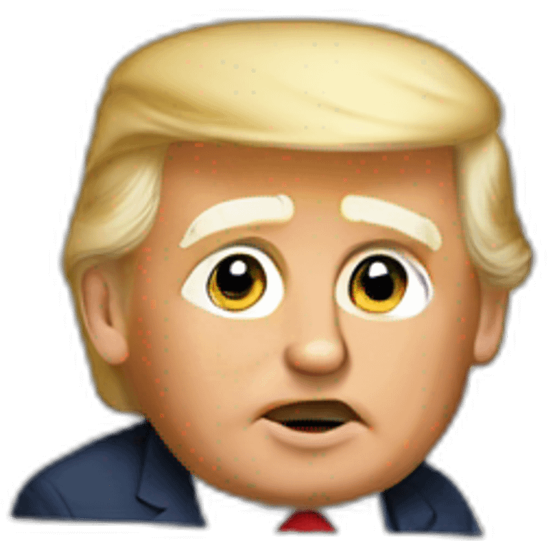 trump in the white house emoji