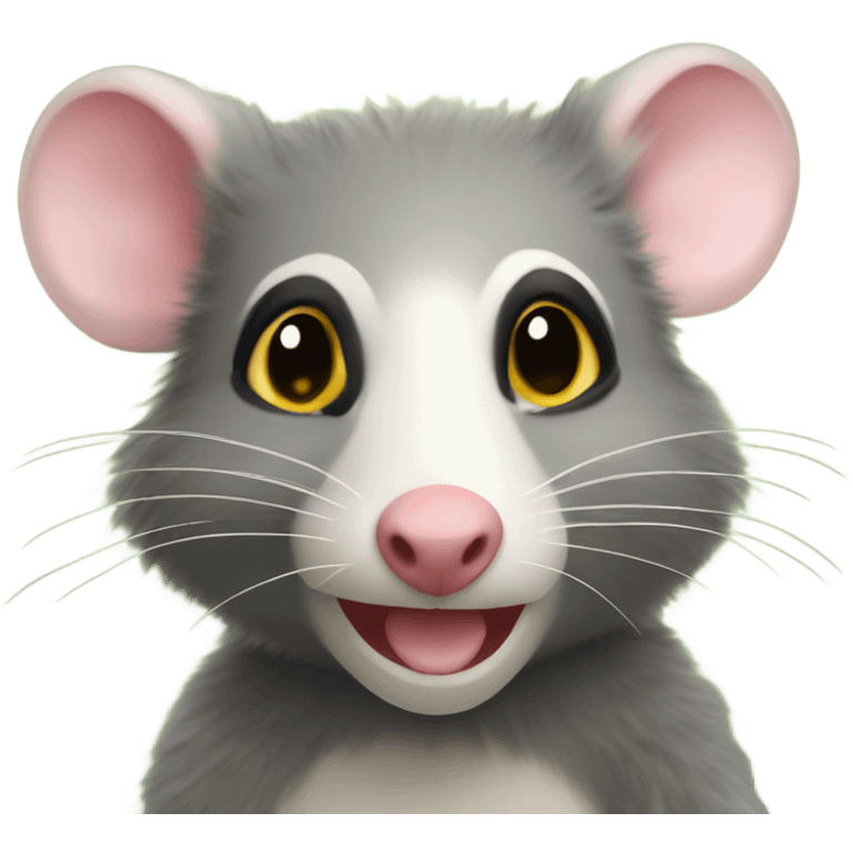 Possum in wildwood emoji