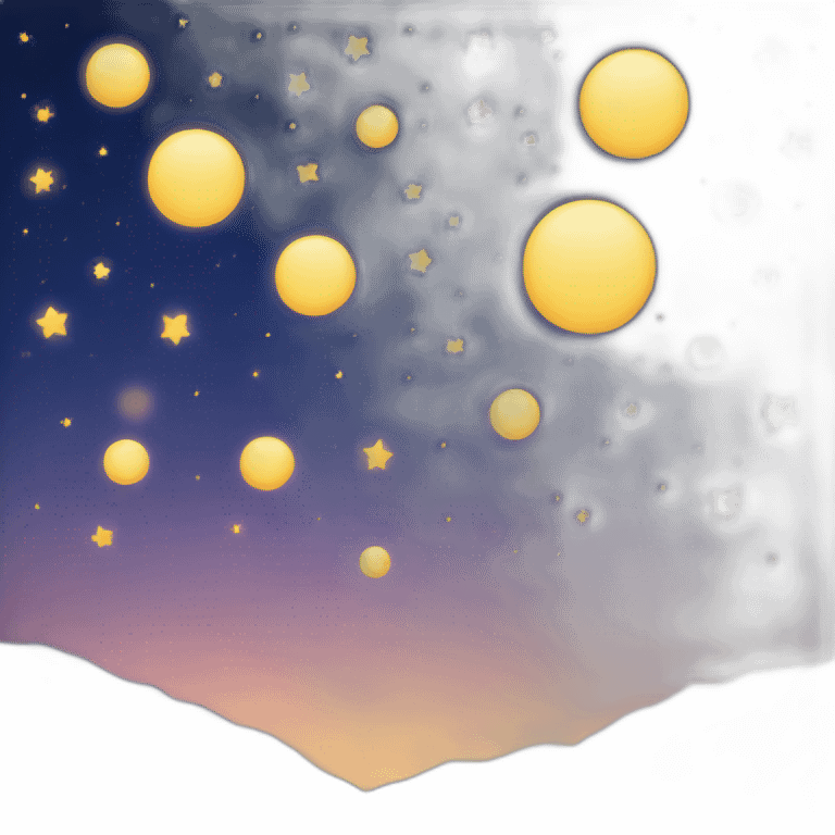 Night sky emoji