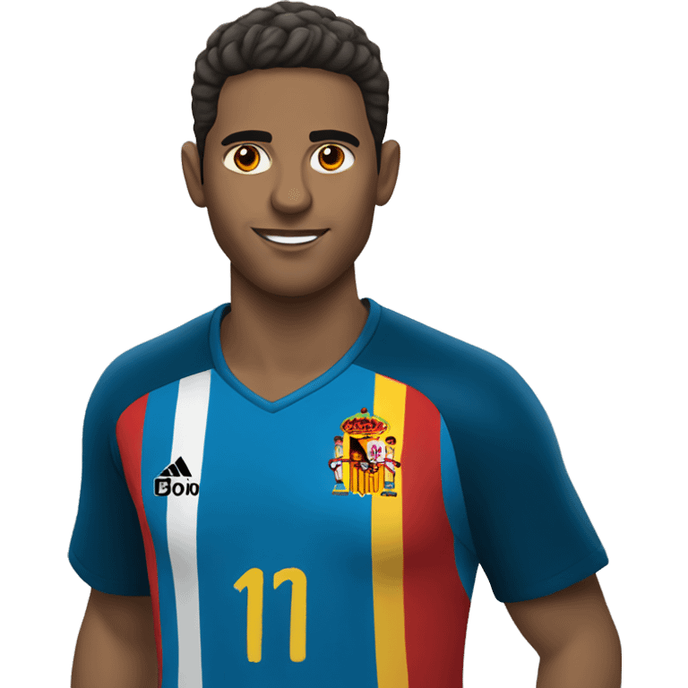 spanish young footballer emoji