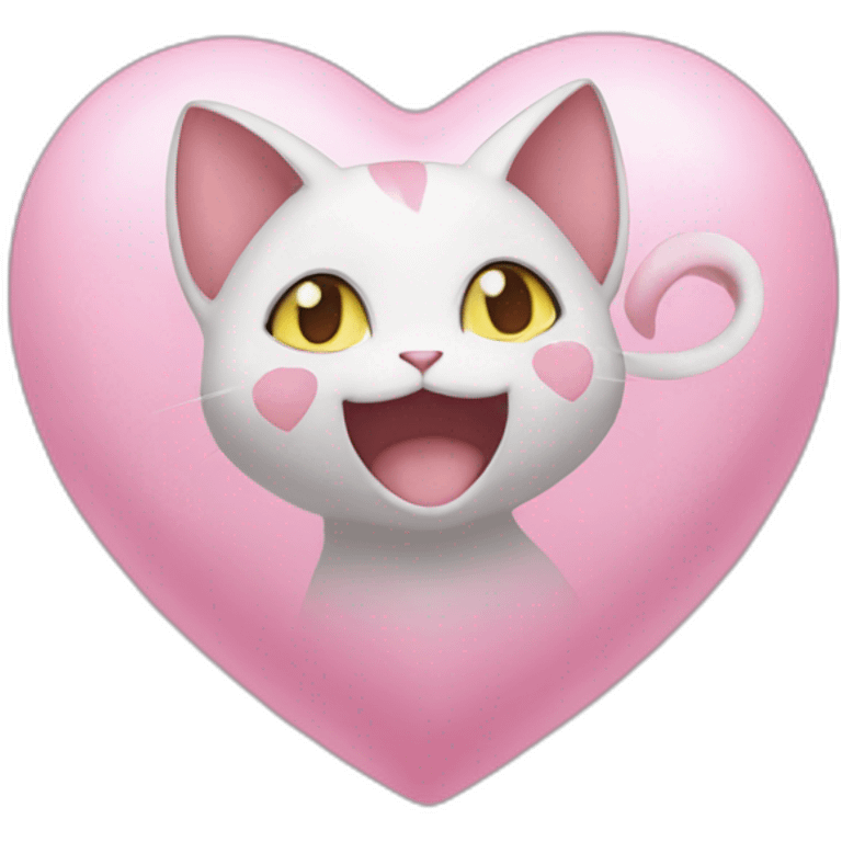 pokemon mew heart emoji