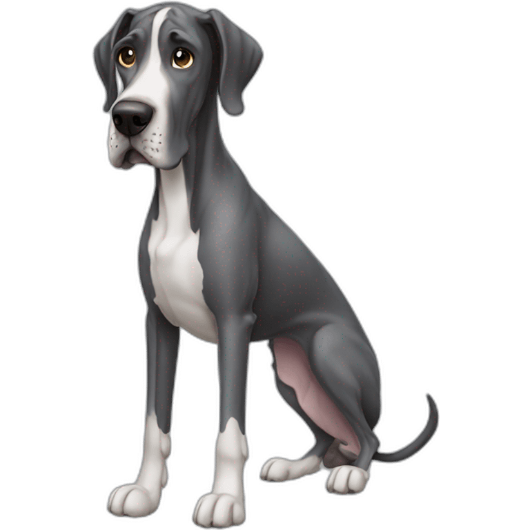 dog-great-dane-full-body emoji