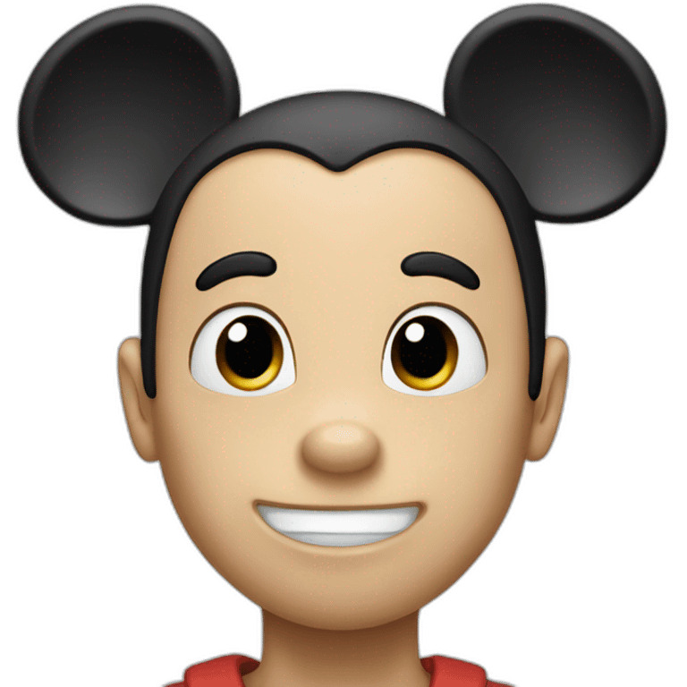 humanoid mickey emoji