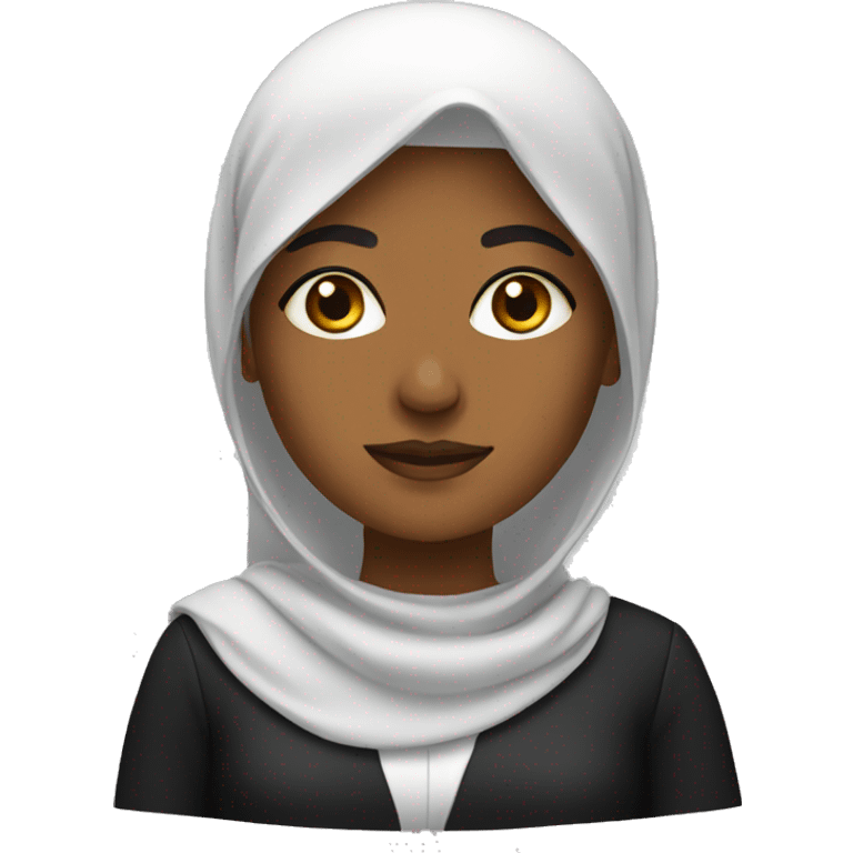 Muslim female lawyer  emoji