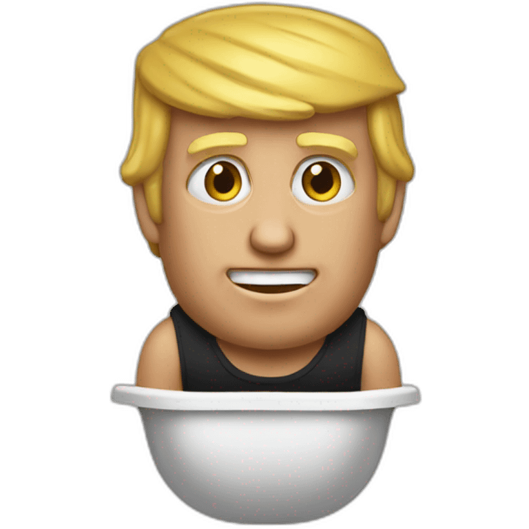 trump-baño-de-oro emoji