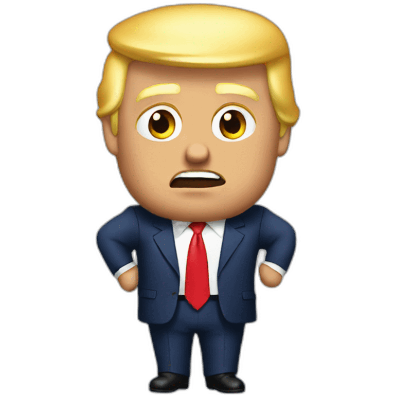 Trump saying emoji