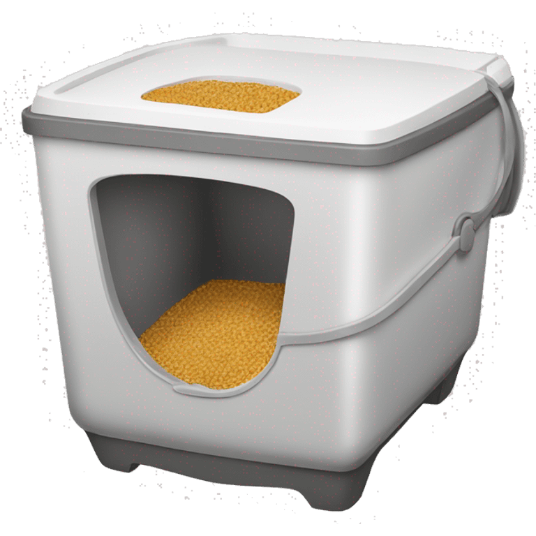 automatic cat litter box emoji