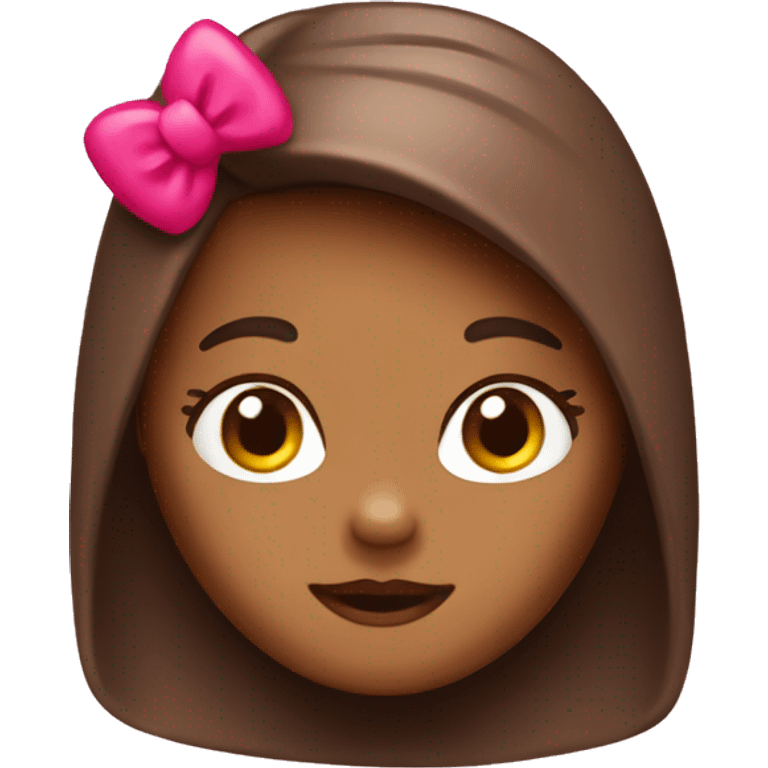 Hello kitty Brown  emoji