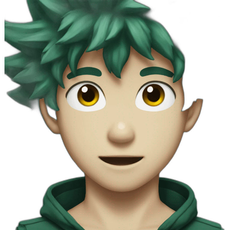 Dark izuku emoji