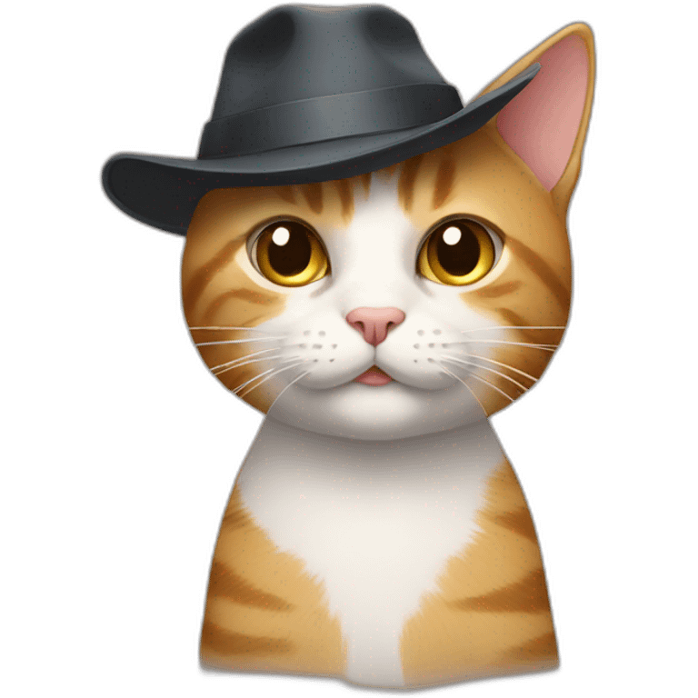 cat with hat emoji