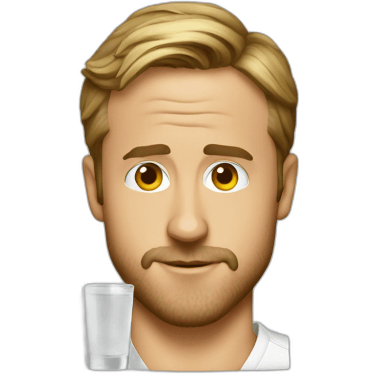 Ryan Gosling vodka emoji