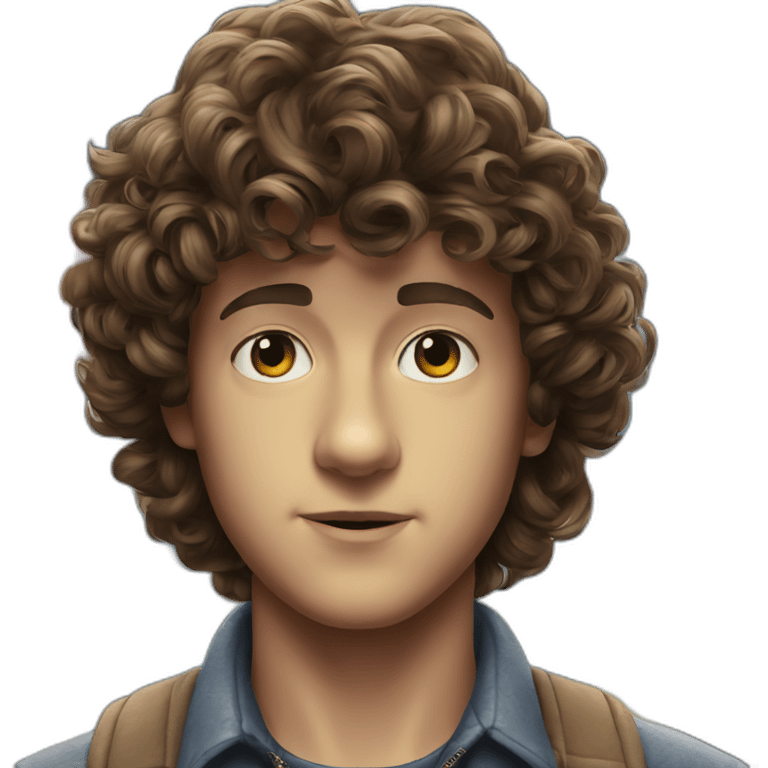 Dustin stranger things emoji