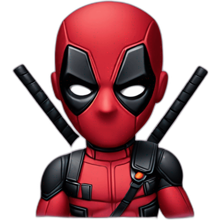 cute deadpool emoji