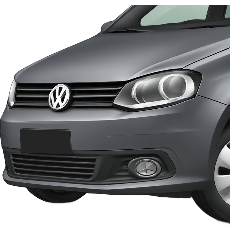 Volkswagen Gol trend 2010 graphite grey emoji