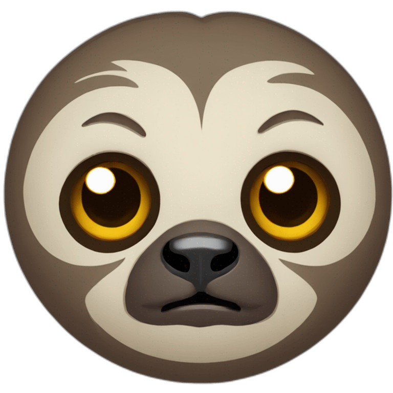 hangry sloth emoji