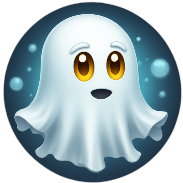 cute ghost emoji