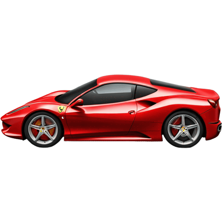 Red ferrari  emoji