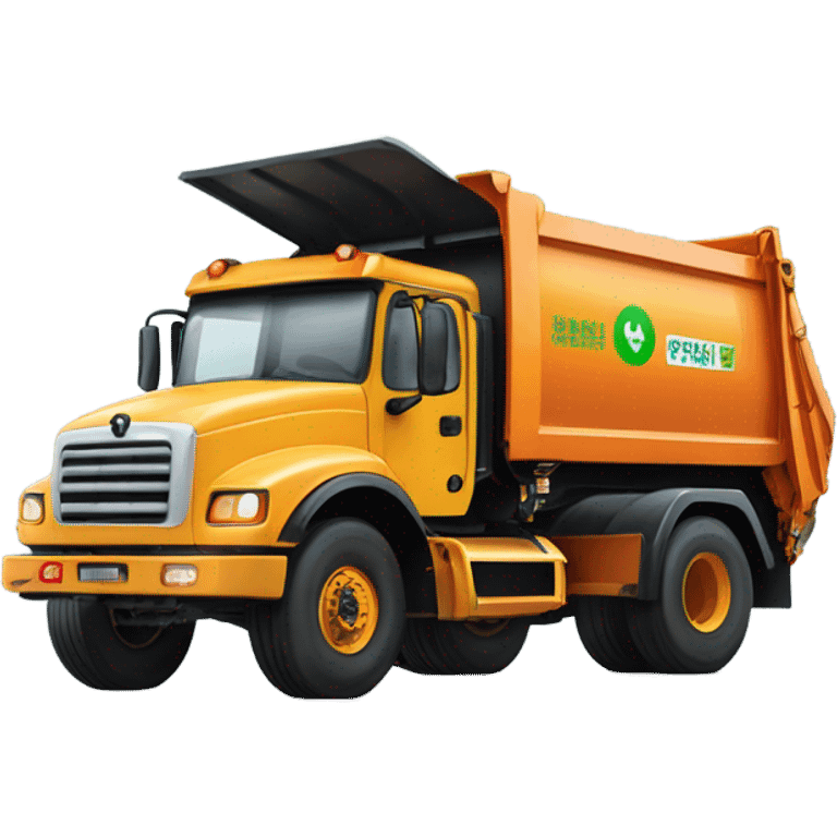 Trash truck  emoji