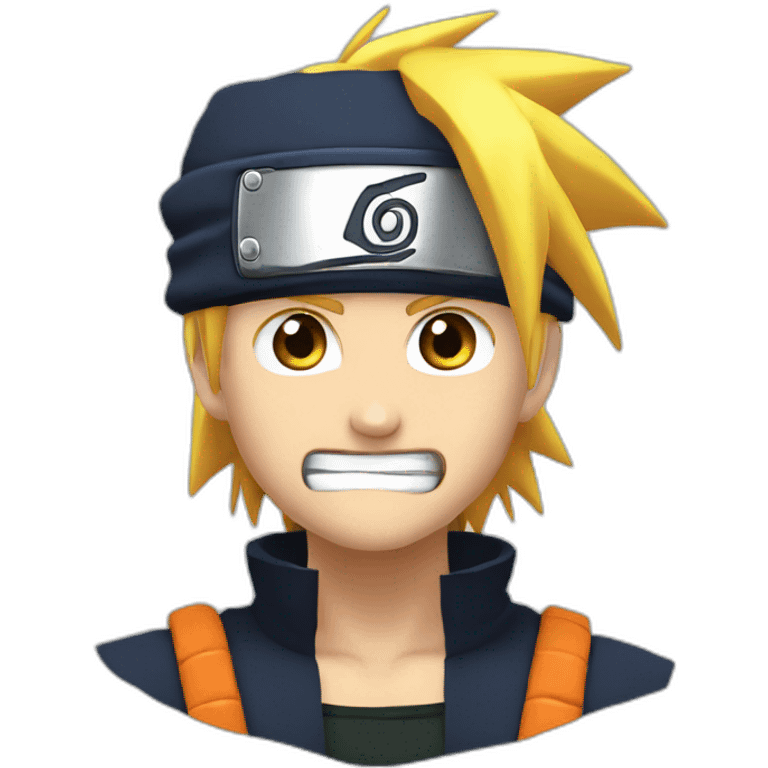 Naruto version horreur emoji