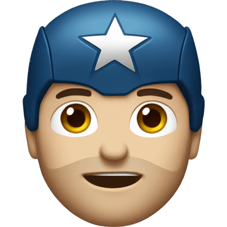 capitan america face emoji