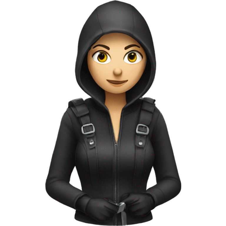 female thief emoji