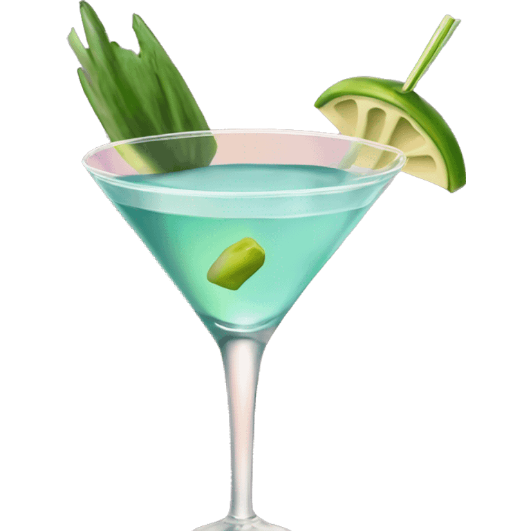 Pornstar martini cocktail  emoji