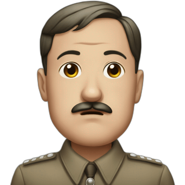 pregnant hitler emoji