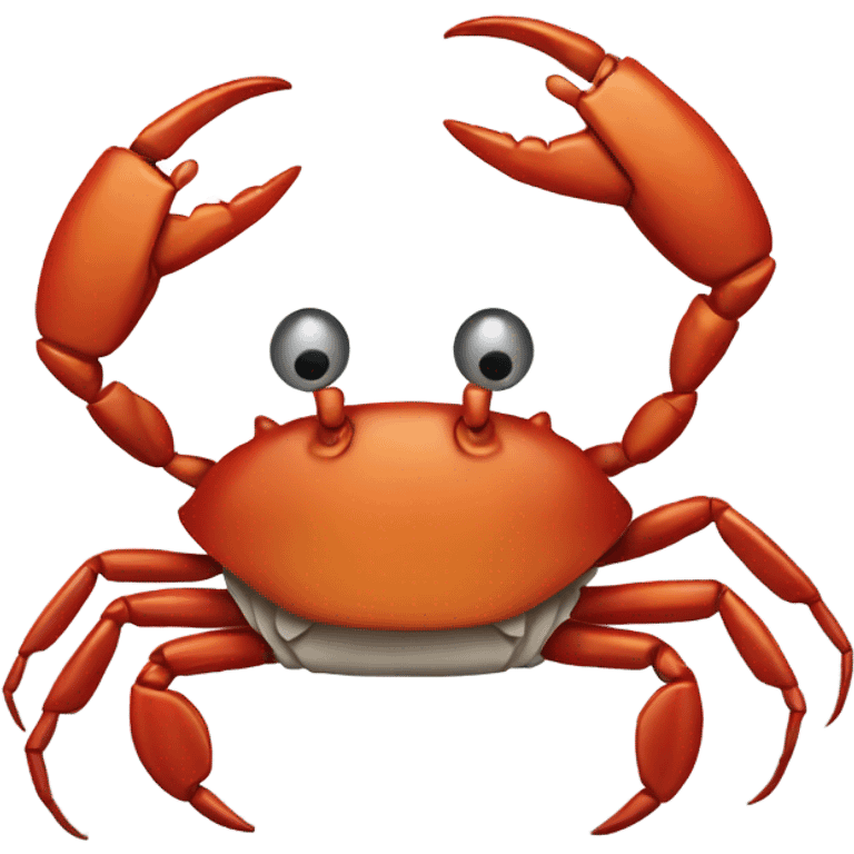 Crab holding sigh with text”HOOKS” emoji