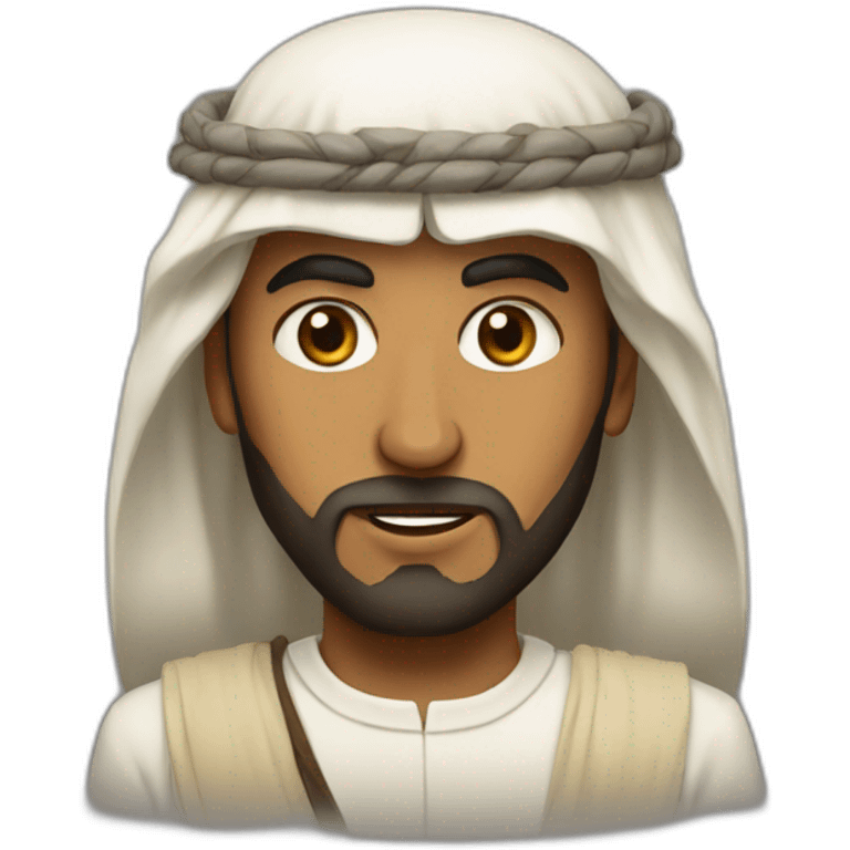 Gigichad of Arabia emoji