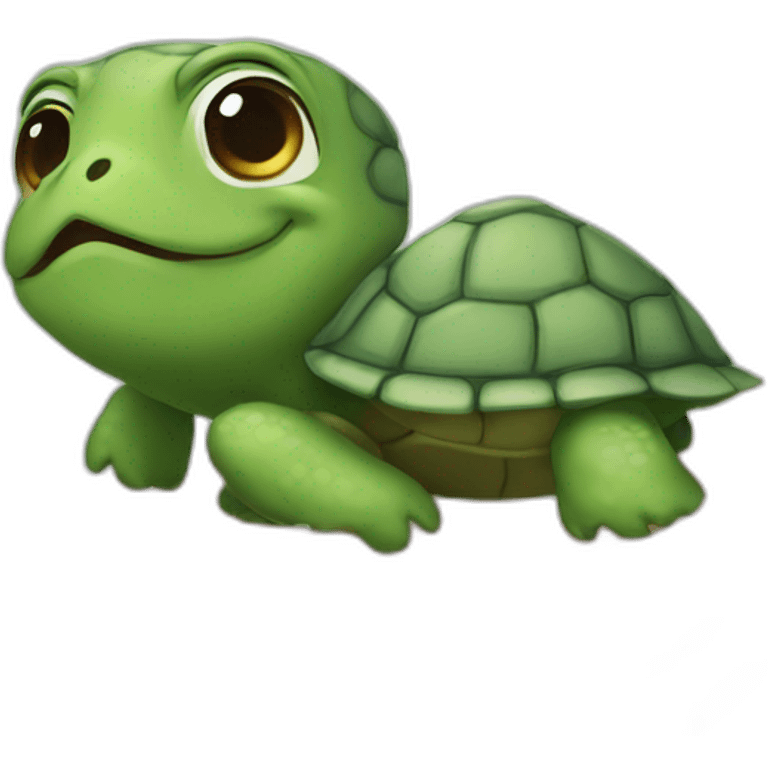 Turttle love emoji