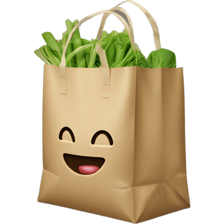 Sobeys shopping bag emoji