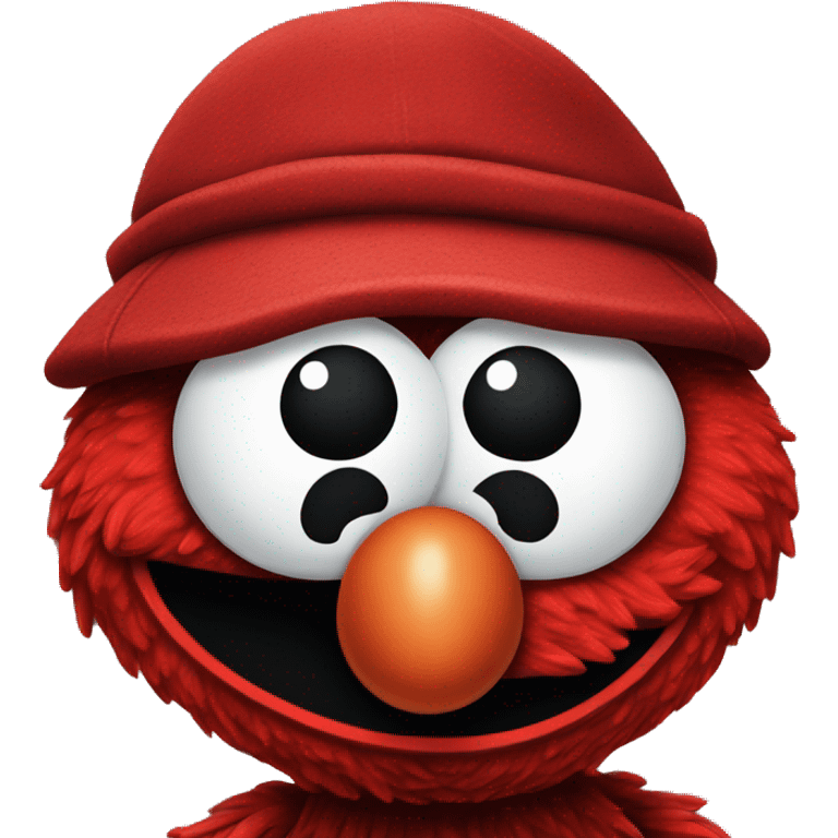 Gangster Elmo emoji