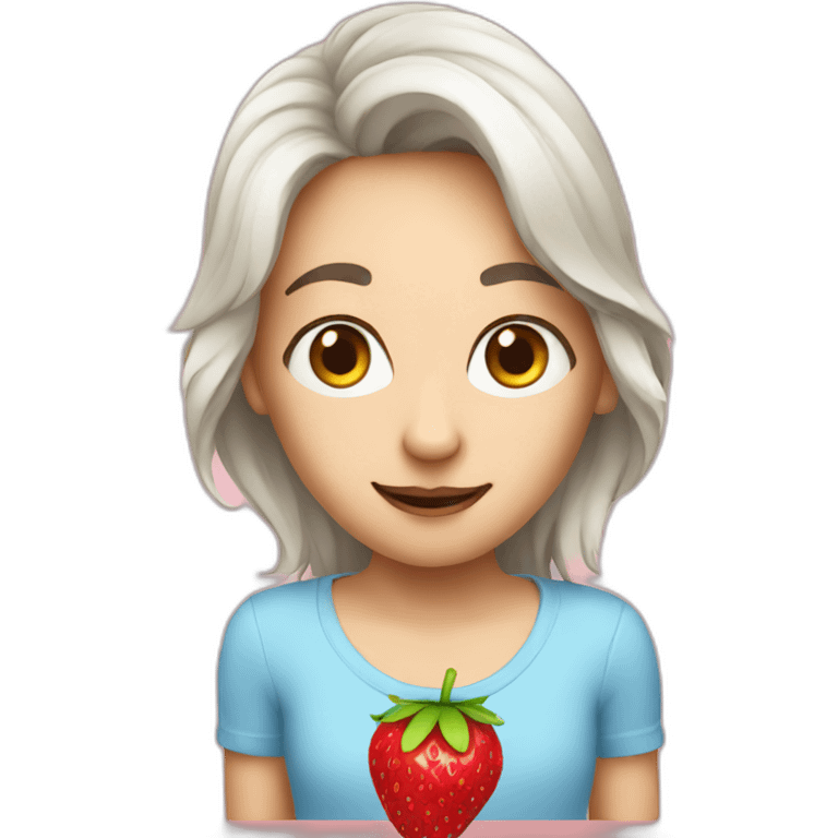 strawberry emoji