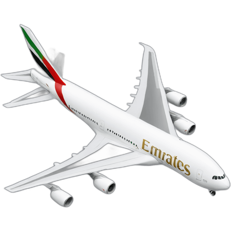 Emirates plane emoji