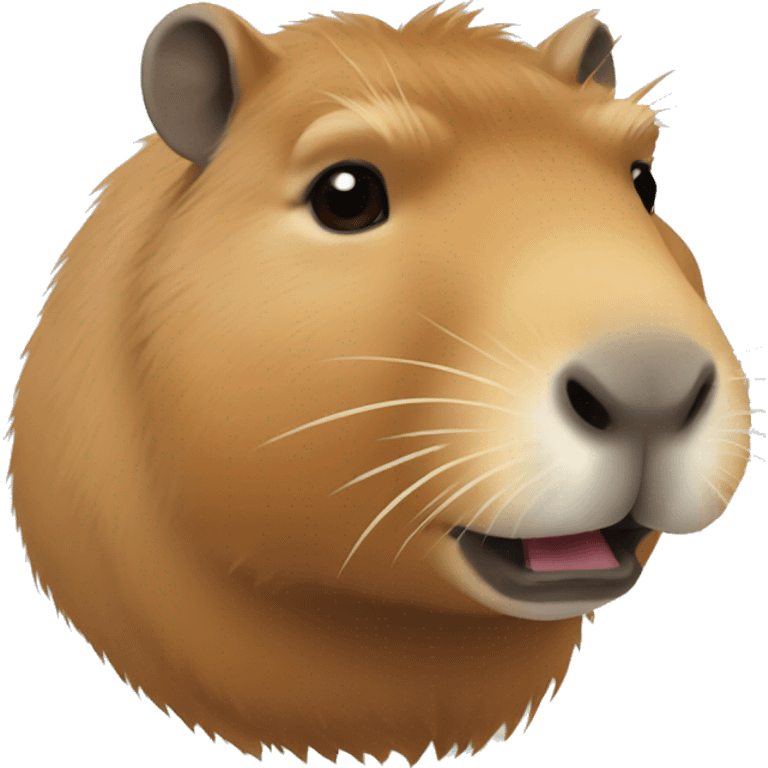 Sporty capybara emoji