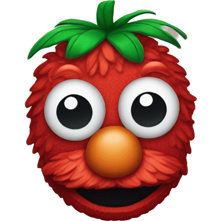 Cute Elmo head emoji