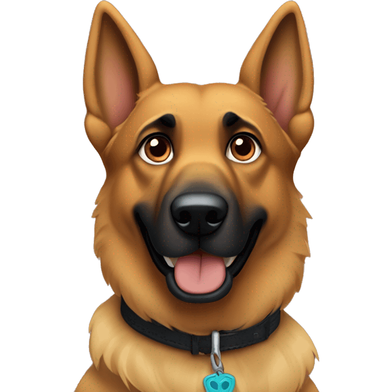 German sheperd scooby doo  emoji