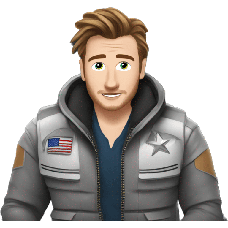 Morgan wallen in a spaceship emoji