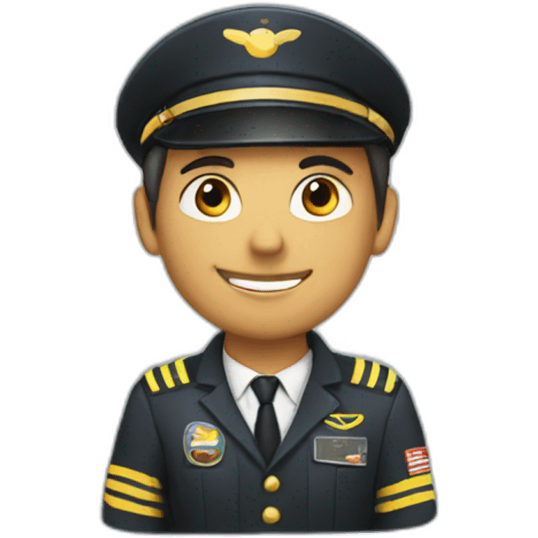 Pilot flying  emoji