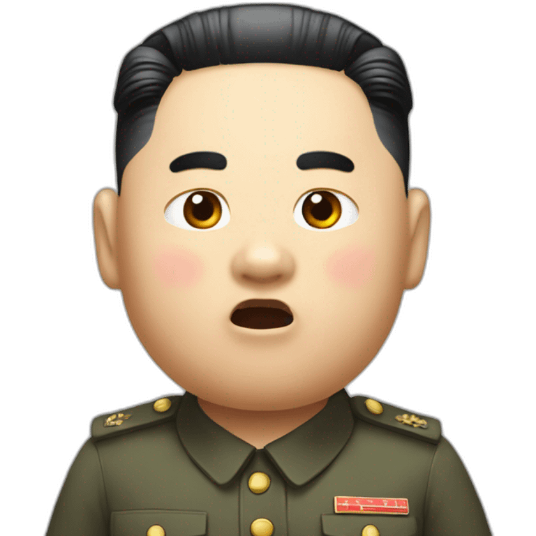 Kim-jong-un-mange-chat emoji