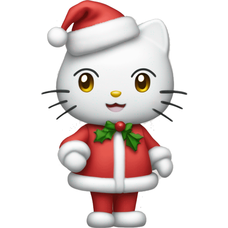 Hello kitty Christmas  emoji