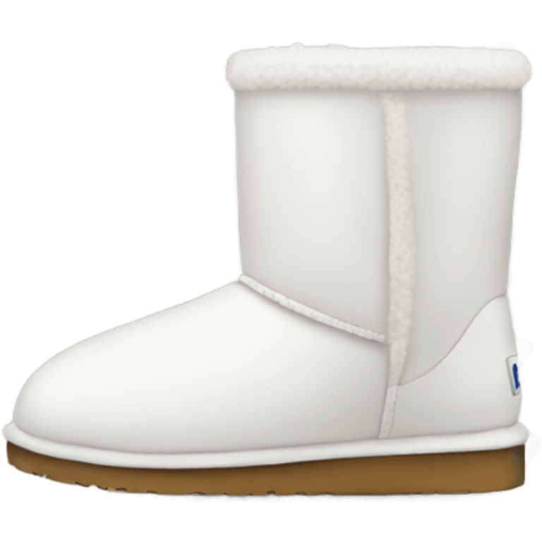 white uggs emoji