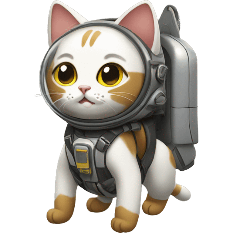 cat wearing a jetpack emoji