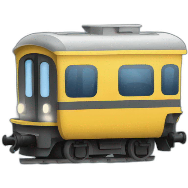 Night train emoji