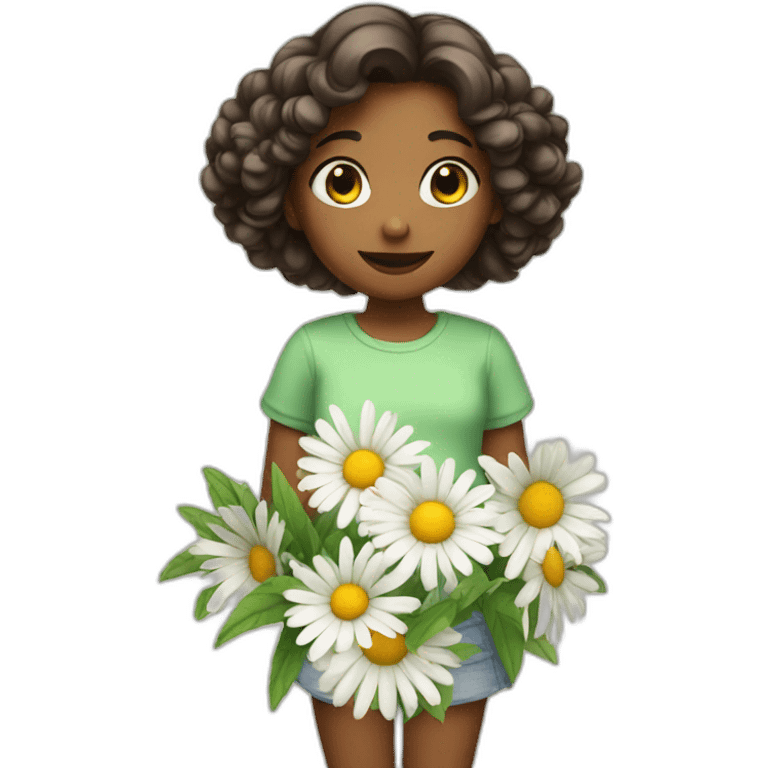 daisy-girl emoji