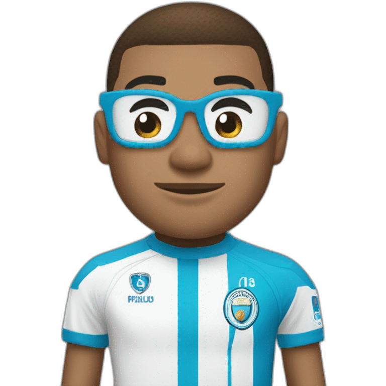 Mbappé avec un maillot de Marseille emoji