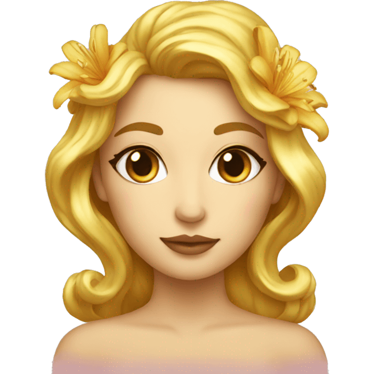 gilded lily emoji